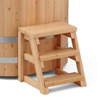 Приступок из лиственницы