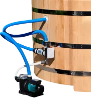 Электроподогрев воды с насосом