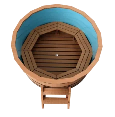 Противоскользящая решетка на дно круглой купели