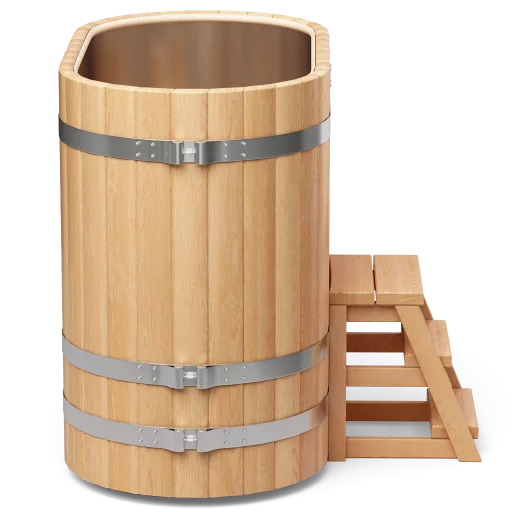 Купели с вставкой из нержавеющей стали