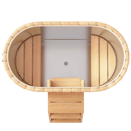 Купели с вставкой из нержавеющей стали